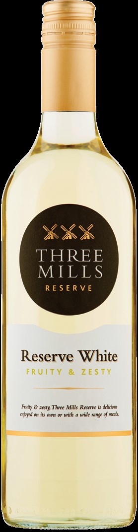 Three Mills Reserve White Wine 6 x 75cl