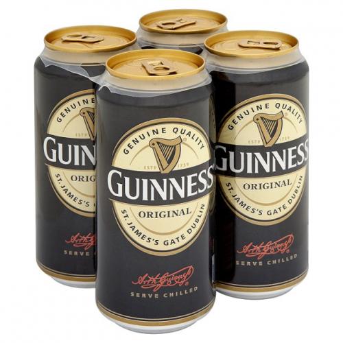 Wholesale Guinness Original Cans 4 x 500ml ALC182