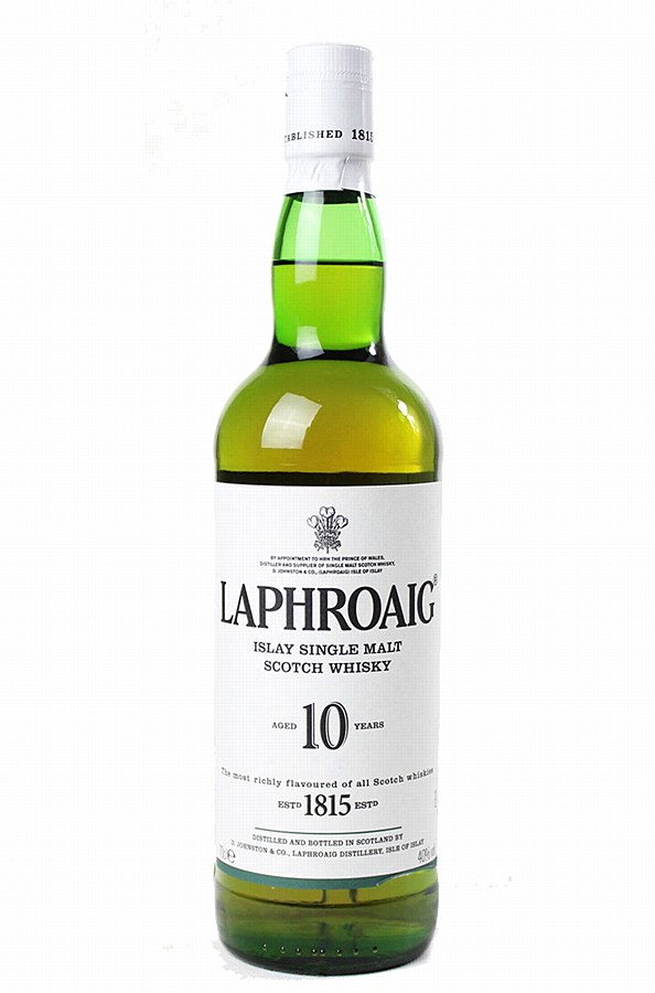 Laphroaig Islay Single Malt Whisky 10 year 70cl