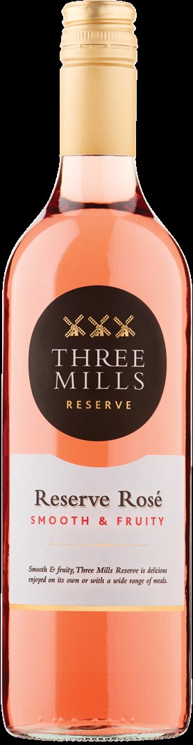 Three Mills Reserve Rose Wine 6 x 75cl