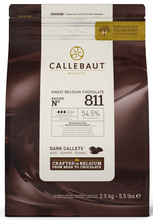 Callebaut 54% Dark Chocolate Pistoles 2.5kg