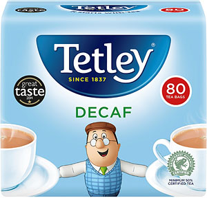 Tetley Decaff Teabags 80s
