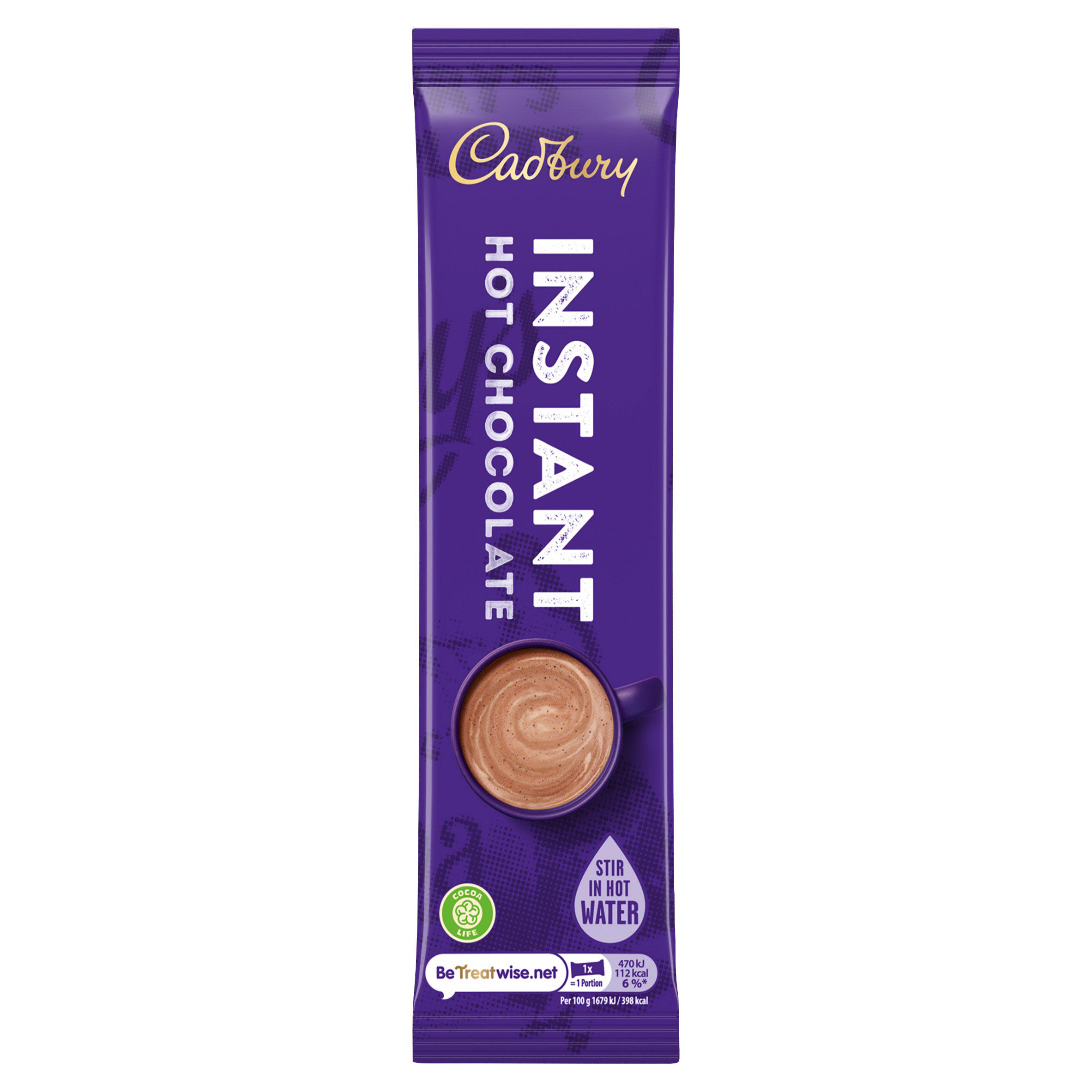 Cadburys Chocolate Sachets 50 x 28g