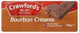 Crawfords Bourbon Creams 12 x 150g