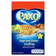 Paxo Sage & Onion Stuffing  2.5kg