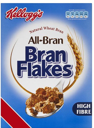 Kelloggs Bran Flakes 4 x 500g