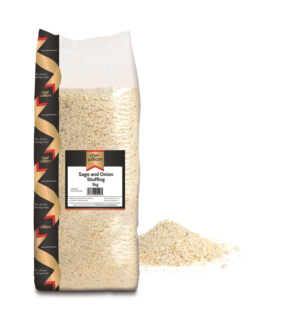Chef William Sage & Onion Stuffing 2x3kg
