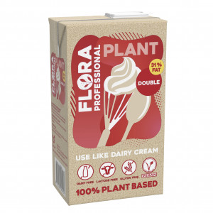 Flora Professional Plant Vegan Double Cream 1ltr