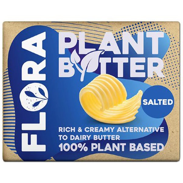 Flora Salted Plant Butter Single 250g (Vegan)