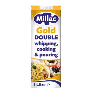 Millac Gold Double Cream 1ltr