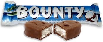 Bounty Milk Bars 24 x 57g