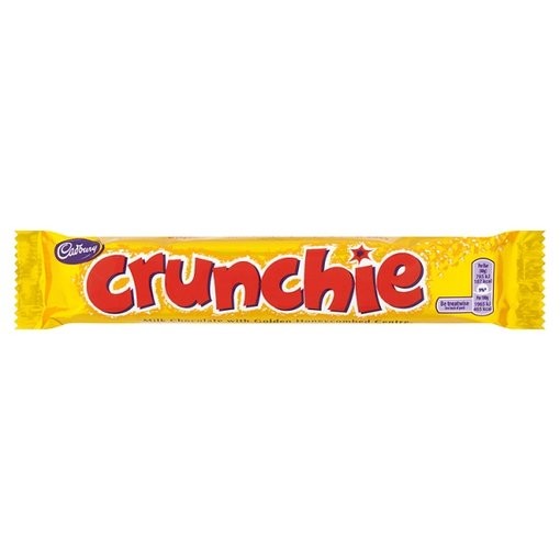 Cadbury Crunchie Chocolate Bars 48 x 40g