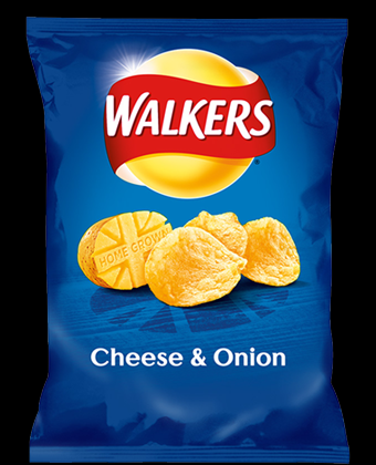 Walkers Cheese & Onion 32 x 32.5g