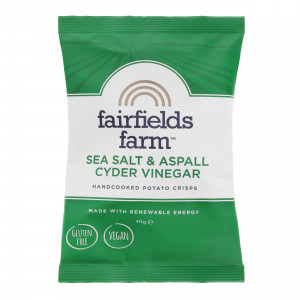 Fairfields Sea Salt & Vinegar Crisps 24 x 40g