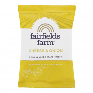 Fairfields Cheese & Onion Crisps 36 x 40g