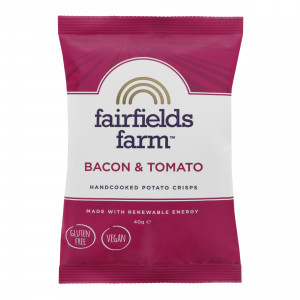 Fairfields Bacon & Tomato Crisps 24 x 40g