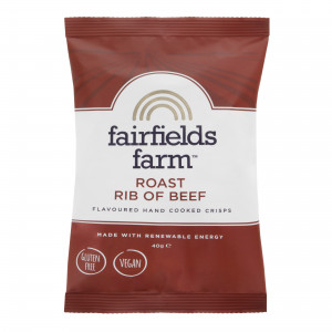 Fairfields Rib Of Beef Crisps 24 x 40g