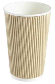 Kraft Triple Walled Cups 16oz x 25