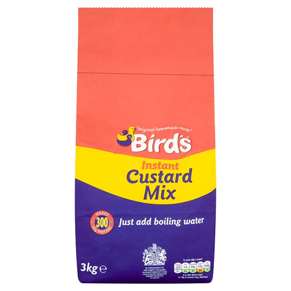 Birds Custard Mix (Add Water) 3kg
