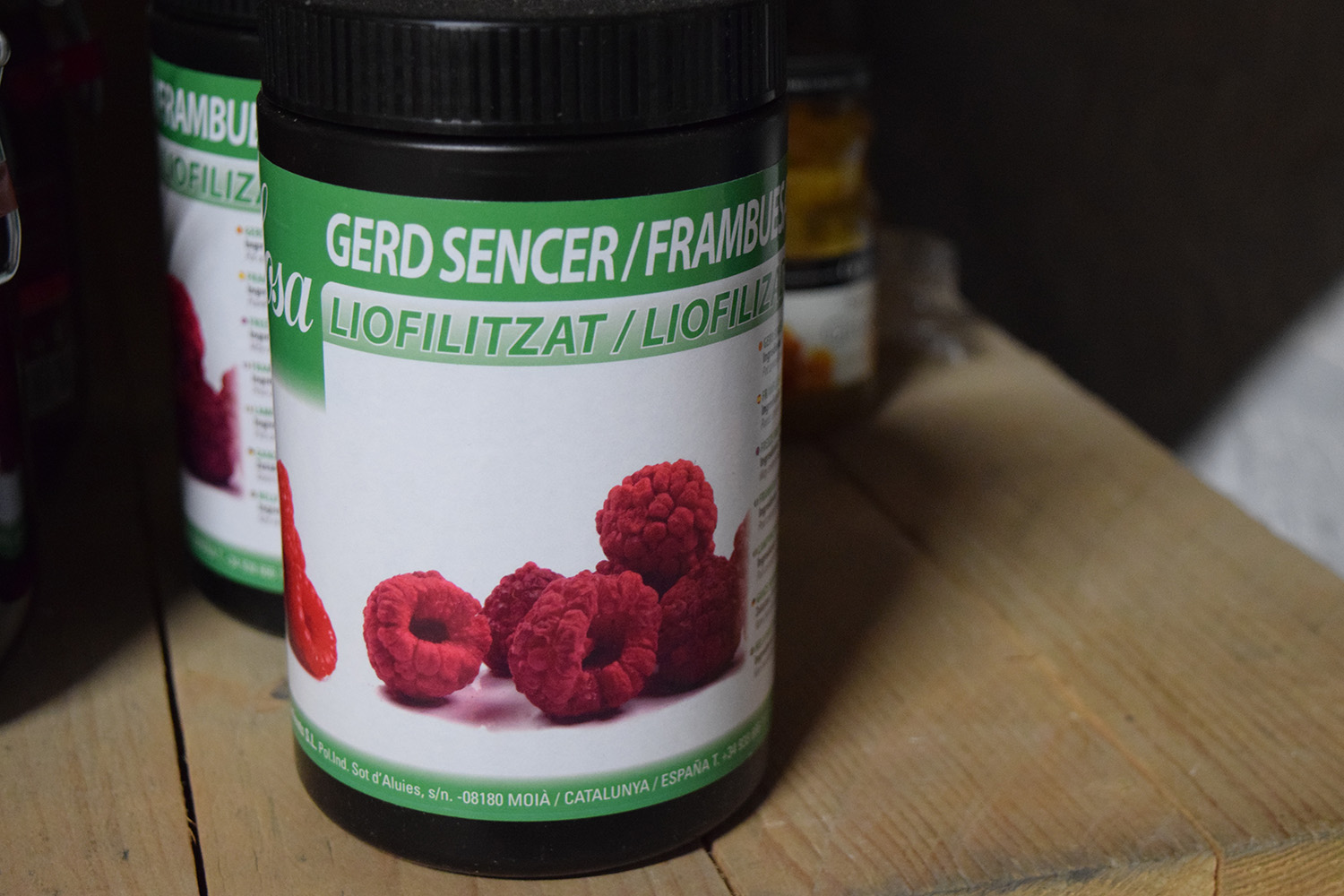 Sosa Freeze Dried Whole Raspberries 75g