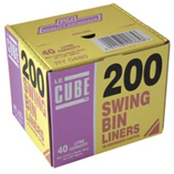 Le Cube Swing Bin Liners x 200