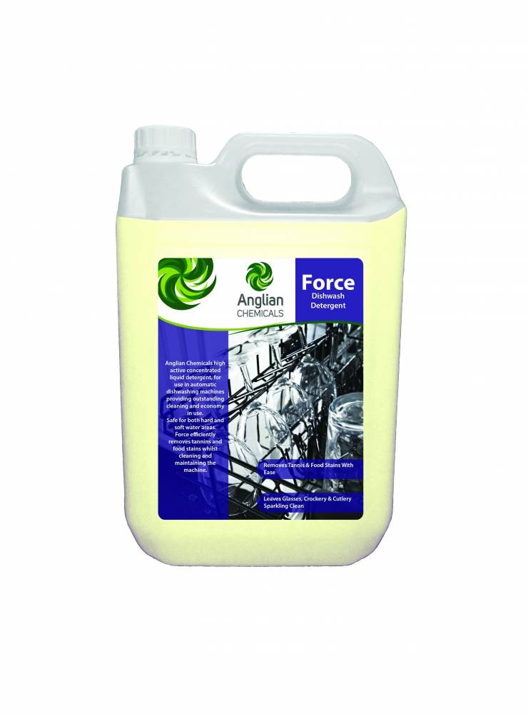 Force Hard Water Machine  Dishwasher Detergent 5ltr