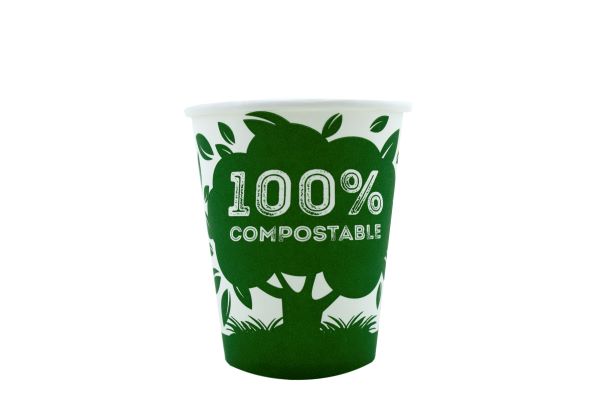 100% Compostable Water Cups 6oz x 50