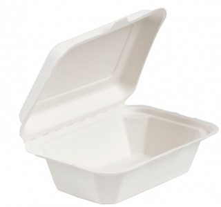 Bagasse Lunchbox 7 x5 x 100