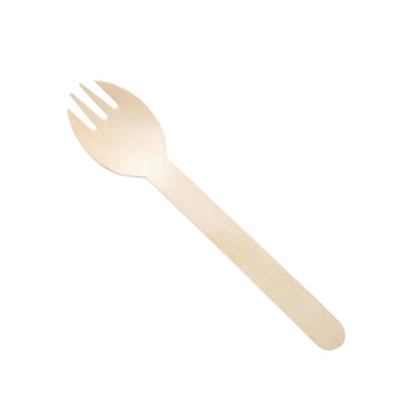 Dispo Wooden Spork 100s