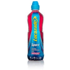 Lucozade Sport Raspberry 12 x 500ml Beverages Soft Drinks Bottles