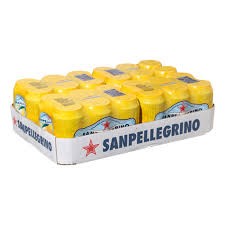 San Pellegrino Lemon Cans 24 x 330ml