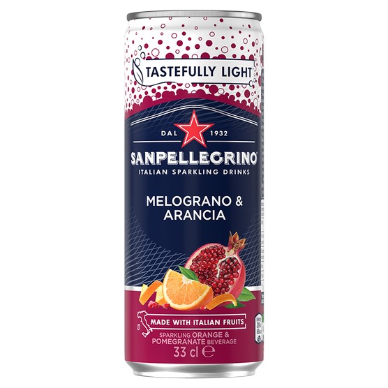 San Pellegrino Orange & Pomegranate 24 x 330ml