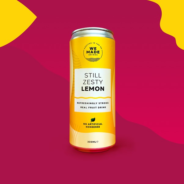 We Made Drinks Zesty Lemon Cans 12 x 330ml