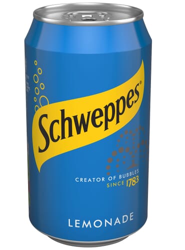 Schweppes Lemonade Cans 24 x 330ml
