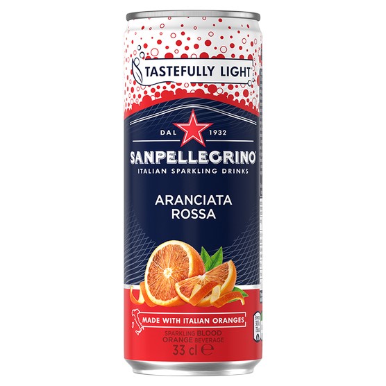 San Pellegrino Aranciata Rossa (Blood Orange) 12 x 330ml