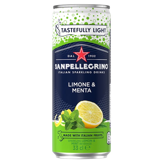 San Pellegrino Lemon & Mint 12 x 330ml