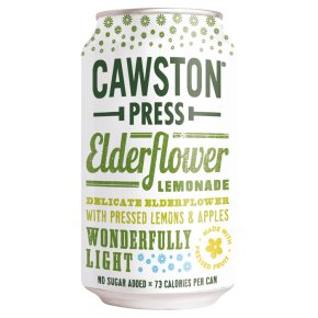 Cawston Press Elderflower Lemonade Cans 24 x 330ml