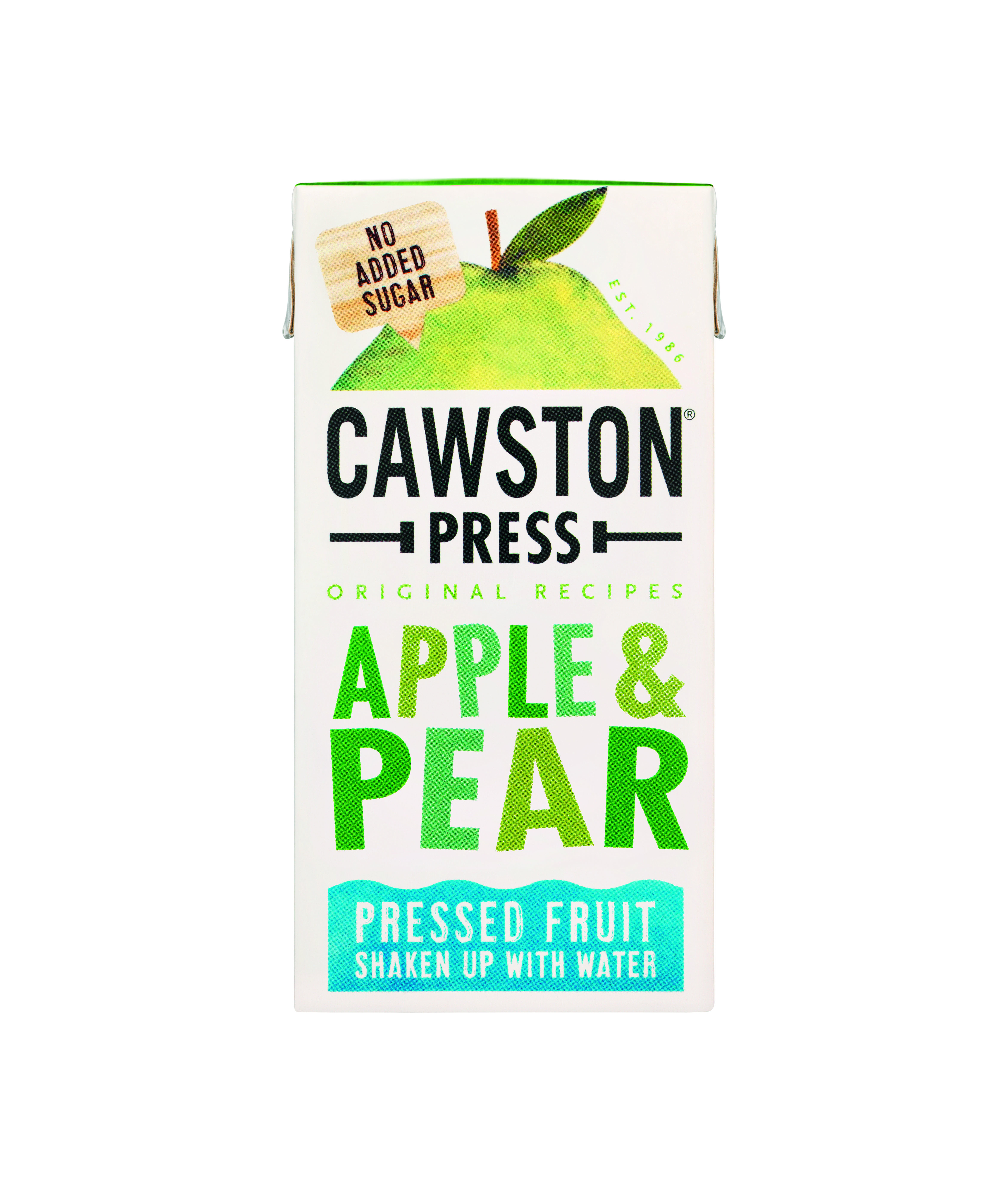 Cawston Press Apple & Pear Fruit Water Cartons 18 x 200ml