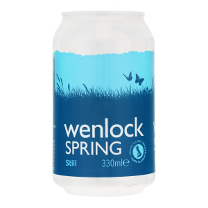 Wenlock Still Spring Water Cans 24 x 330ml