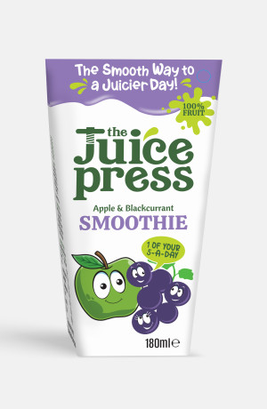 Juice Press Apple & Blackcurrant Smoothie 24x180ml