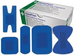 Assorted Blue Plasters 100