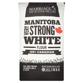 Marriages 100% Canadian Very Strong White Bread Flour 16kg
