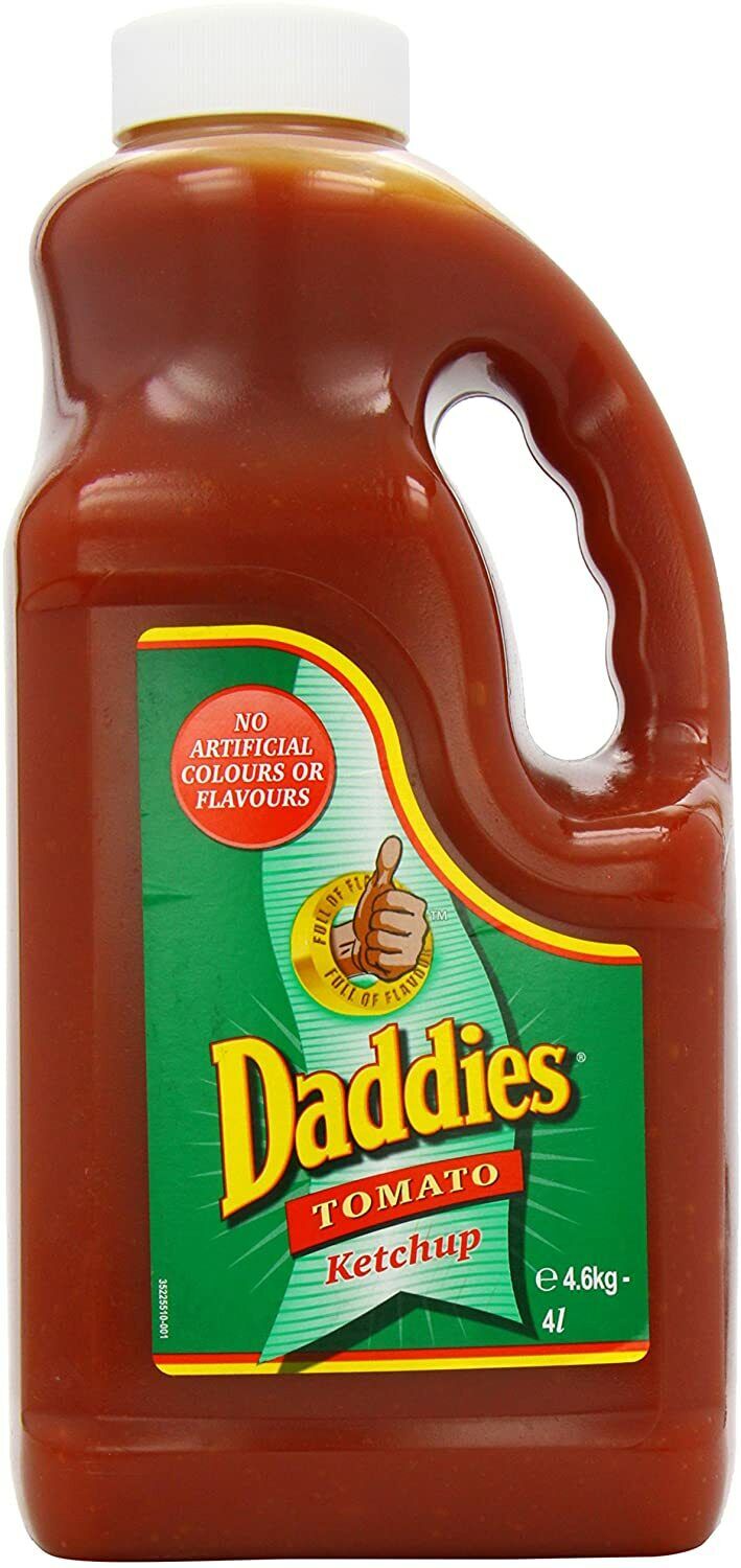 Daddies Tomato Ketchup 4ltr