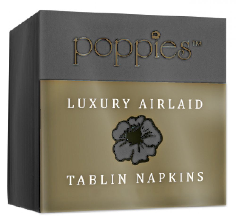 Slate Grey Tablin Linen Style Napkins 40cm x 500