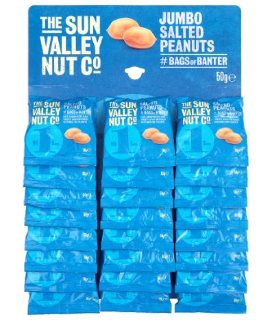 Sun Valley Salted Peanuts 24 x 50g