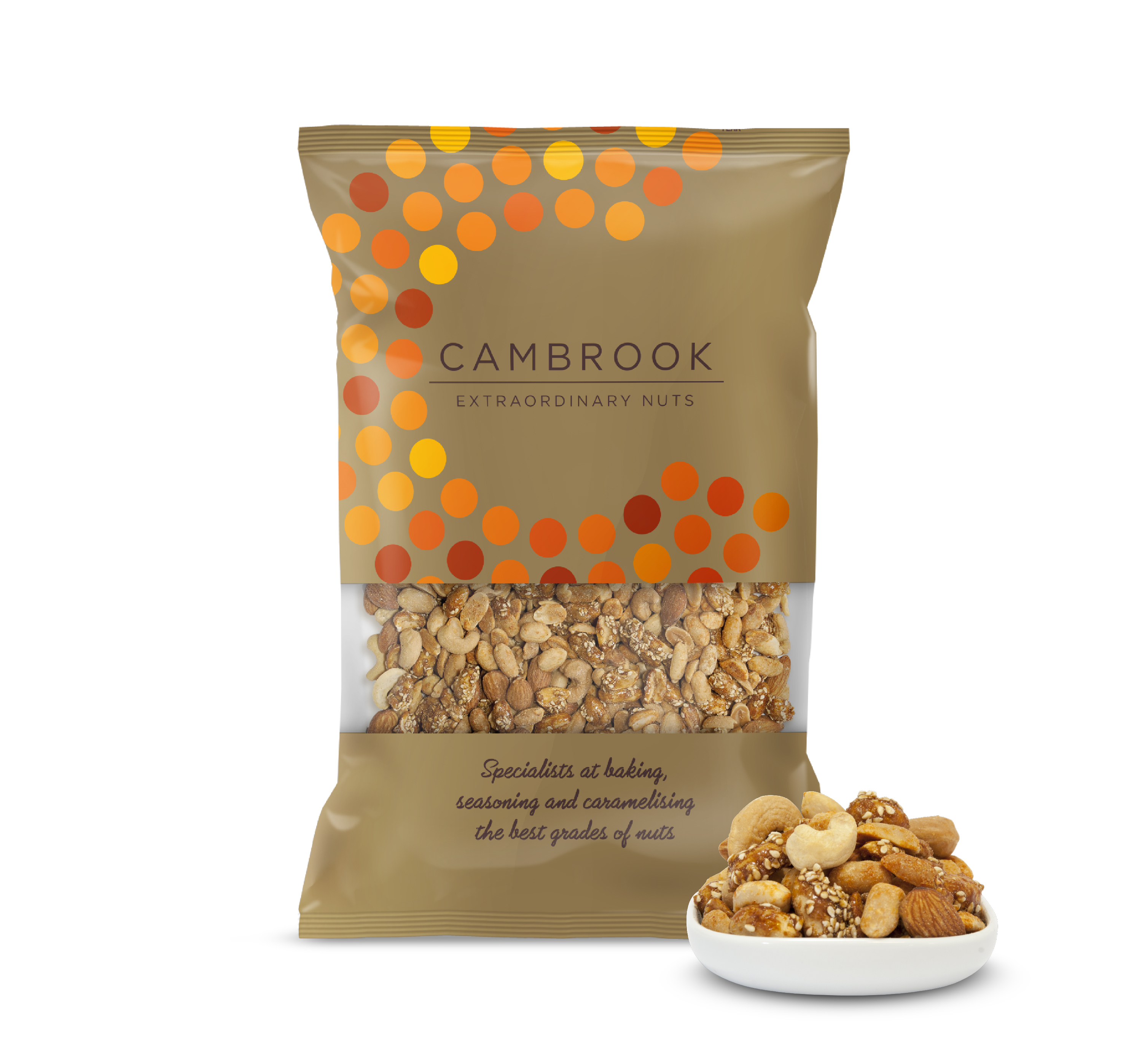 Cambrook Salted, Caramelised & Sweet Chilli Nuts (MIX7) 1kg