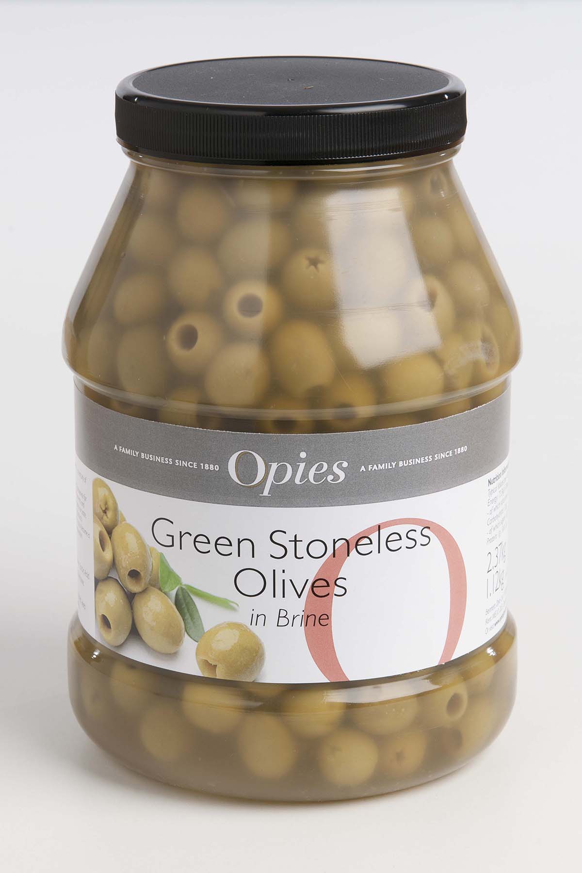 Opies Pitted Green Olives 2.26kg