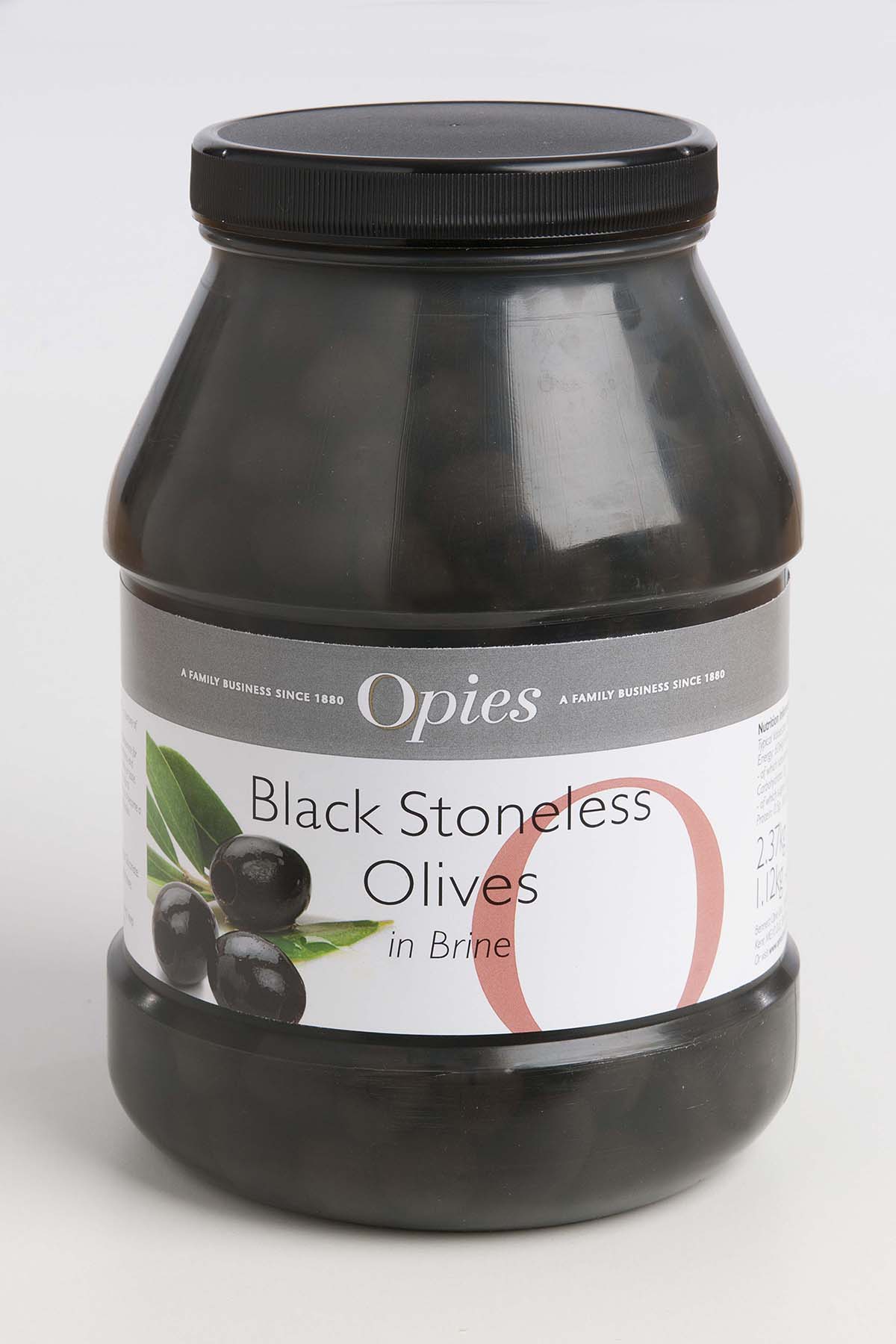 Opies Pitted Black Olives 2.37kg