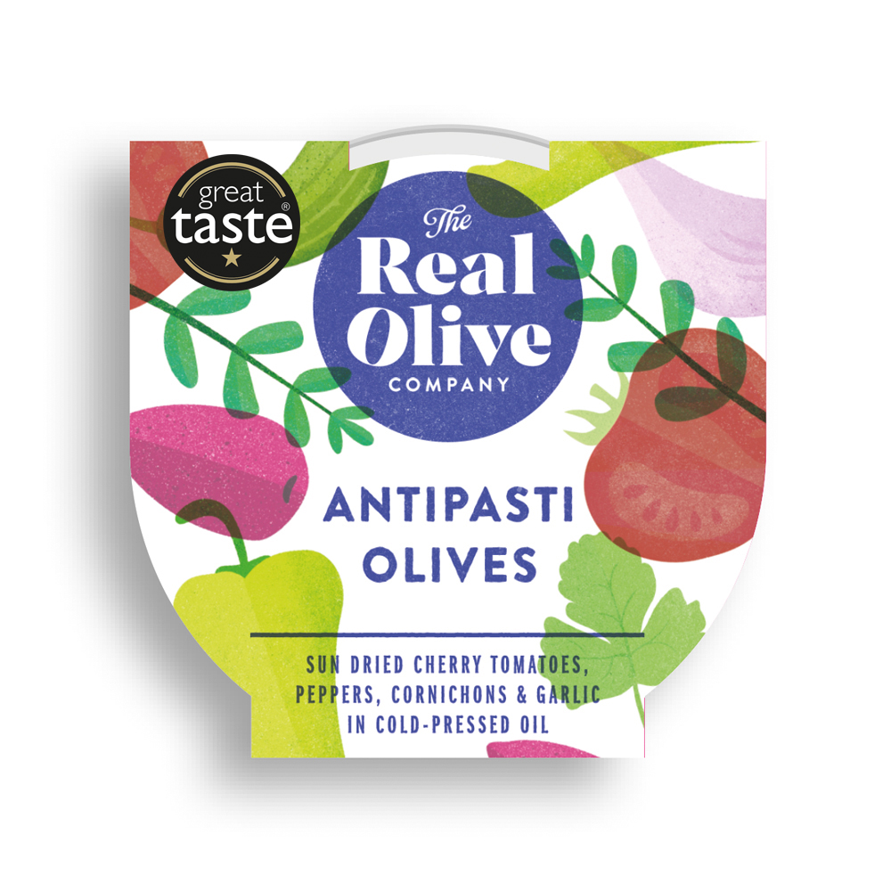 Real Olive Antipasti Mix 6 x 160g