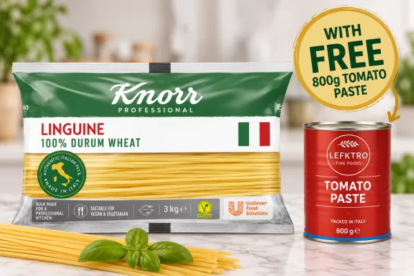 Knorr Linguine 3kg + Tom Paste 800g